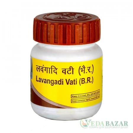 Лавангади Вати (Lavangadi Vati) лечение респираторных заболеваний, 80 таб, Патанджали (Patanjali) фото