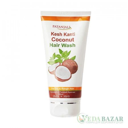 Шампунь для волос Кокос (Coconut Hair Wash), 150 гр, Патанджали (Patanjali) фото