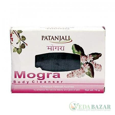 Мыло Могра (Mogra Body Cleanser), 75 гр, Патанджали (Patanjali) фото