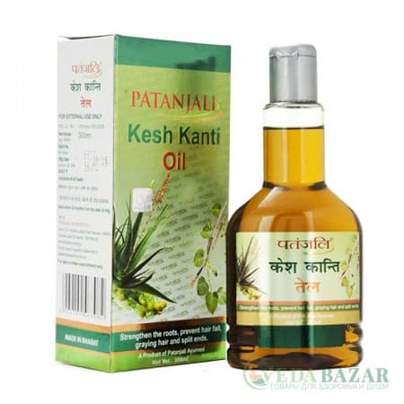 Масло для восстановления волос Кеш Канти (Kesh Kanti Hair Oil), 100 мл + 20 мл, Патанджали (Patanjali) фото