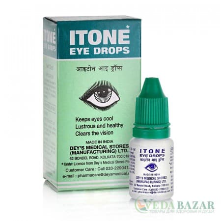 Глазные капли Айтон (Itone Eye Drop), 10 мл, Дейс Медикал (Dey's Medical) фото