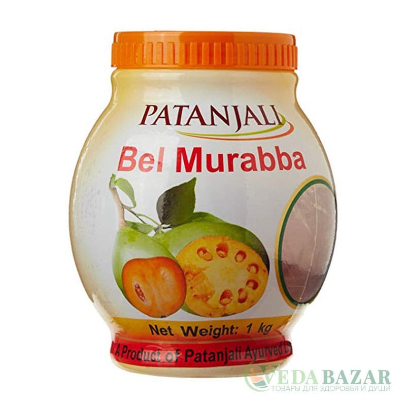 Бель Мурабба (Bel Murabba) плоды в сиропе, 1 кг, Патанджали (Patanjali) фото