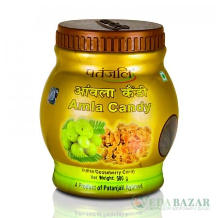 Амла сушеная в цукатах (Amla Candy), 500 гр, Патанджали (Patanjali) фото