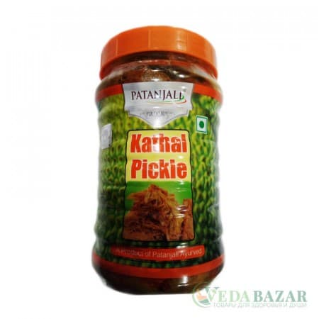 Катхал Пикл (Kathal Pickle) джекфрут маринованный со специями в масле, 500 гр, Патанджали (Patanjali) фото
