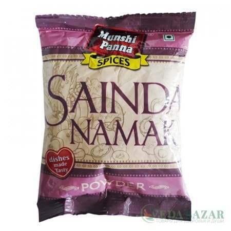 Черная соль со специями Саинд Намак (Saind Namak), 100 гр, Мунши Панна (Munshi Panna) фото