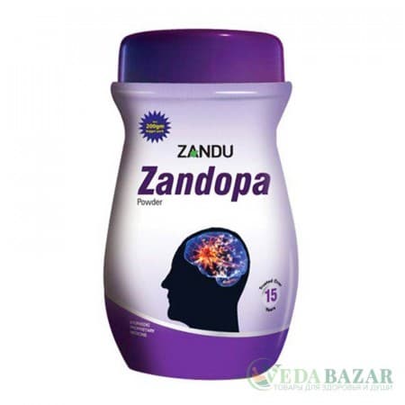 Зандопа (Zandopa) улучшение мозговой деятельности, 200 гр, Занду (Zandu) фото
