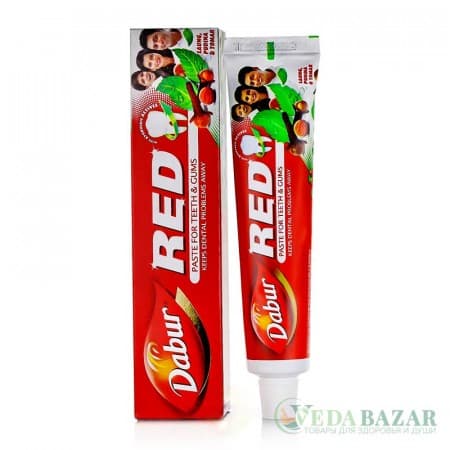 Зубная паста Ред (Red Toothpaste), 100 гр, Дабур (Dabur) фото