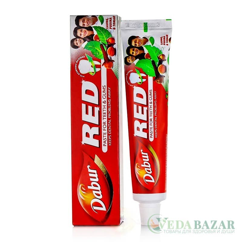 Зубная паста Ред (Red Toothpaste), 100 гр, Дабур (Dabur) фото