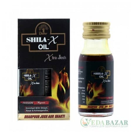 Масло для Мужчин Шила-Икс (Shila-X Oil), 20 Мл, Дабур (Dabur) фото
