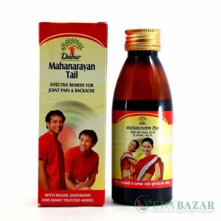 Массажное масло Маханараяна (Mahanarayan Tail), 100 Мл, Дабур (Dabur) фото