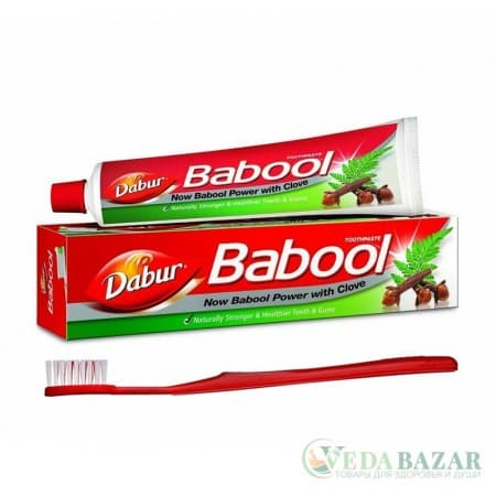 Зубная паста Бабул (Babool Toothpaste), 30 гр, Дабур (Dabur) фото