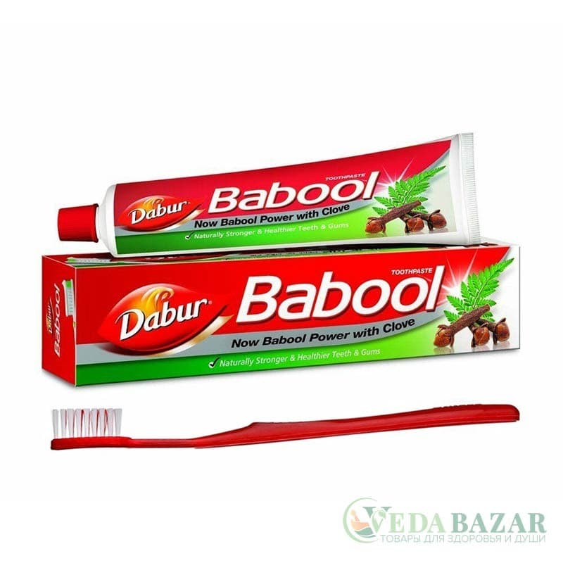 Зубная паста Бабул (Babool Toothpaste), 30 гр, Дабур (Dabur) фото