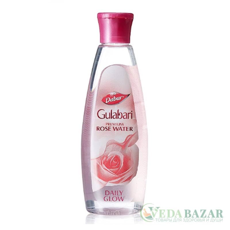 Розовая вода Гулабари (Gulabari Premium Rose Water), 250 мл, Дабур (Dabur) фото
