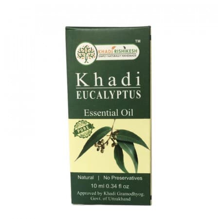Эфирное масло Кхади Эвкалипт (Khadi Eucalyptus), 10 мл, Кхади Ришикеш (Khadi Rishikesh) фото