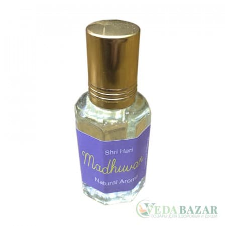 Натуральное парфюмерное масло Мадхуван, 10 мл, Шри Хари (Shri Hari) фото