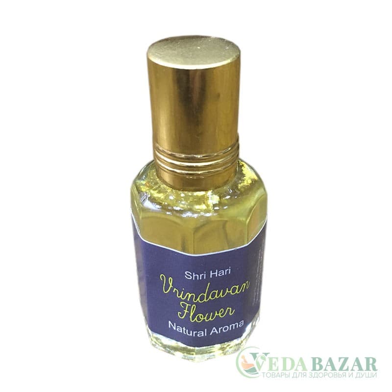 Натуральное парфюмерное масло Цветок Вриндавана, 10 мл, Шри Хари (Shri Hari) фото
