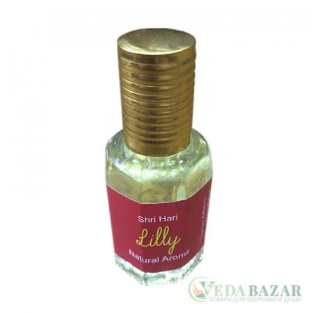 Натуральное парфюмерное масло Лилли, 10 мл, Шри Хари (Shri Hari) фото