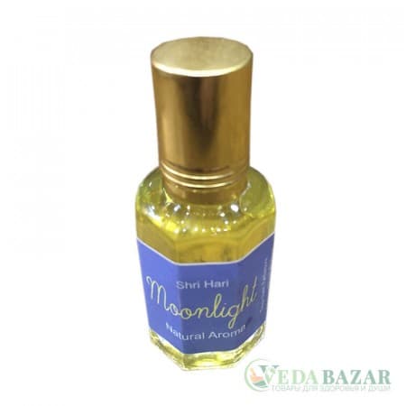 Натуральное парфюмерное масло Мунлайт, 10 мл, Шри Хари (Shri Hari) фото