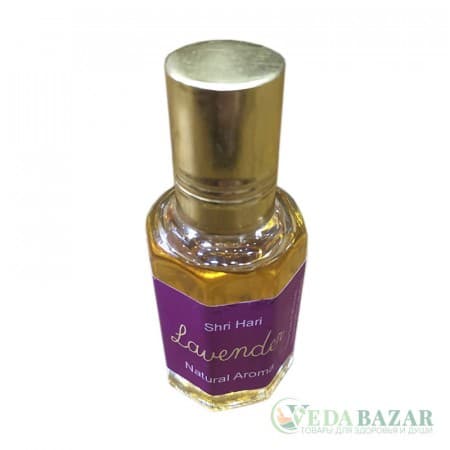 Натуральное парфюмерное масло Лаванда, 10 мл, Шри Хари (Shri Hari) фото