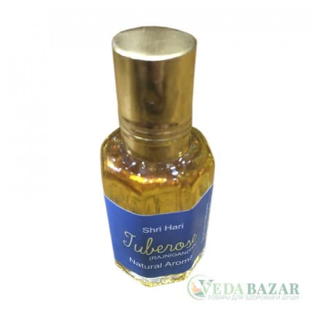 Натуральное парфюмерное масло Тубероза, 10 мл, Шри Хари (Shri Hari) фото
