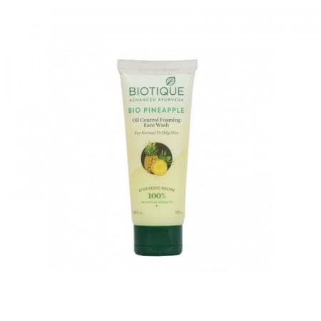 Гель для умывания для жирной и нормальной кожи (Bio Pineapple Oil Control Foaming Face Wash), 200 г, Биотик (Biotique) фото