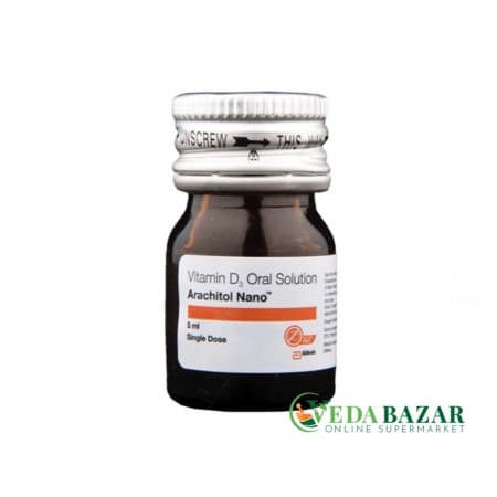 Витамин Д3 раствор для приема внутрь (Vitamin D3, Oral solution), 60000,5 мл, Абботт Индия (Abbott India) фото