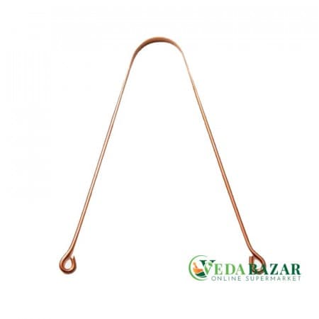 Языкочистка медная (Сopper tongue cleaner), Ведабазар (Vedabazar) фото