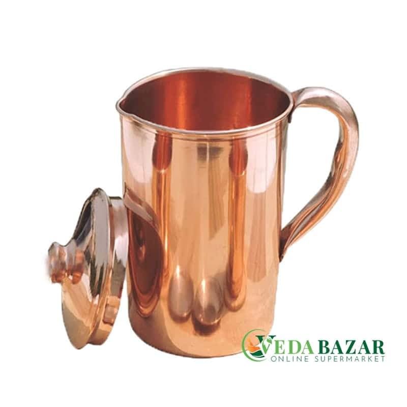 Медный кувшин для воды (B.H Sales Pure Copper Water Jug), 1800 мл фото