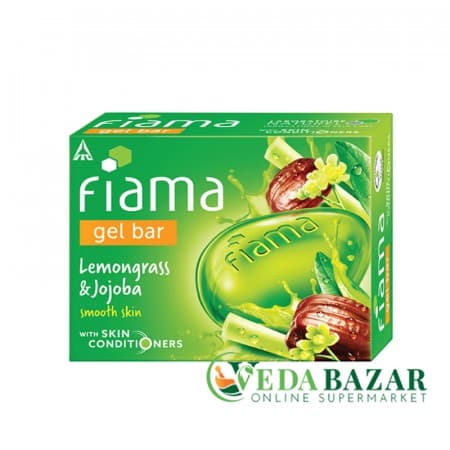 Мыло гелевое Лемонграсс и жожоба (Lemongrass & Jojoba Gel Soap), 125 мг, Фиама (Fiama) фото