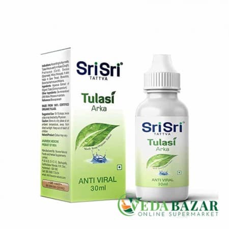 Туласи Арка, антивирусное средство ( Tulasi Arka - Anti-Viral), 30 мл, Шри Шри Таттва (Sri Sri Tattva) фото