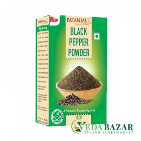 Черный перец порошок (Black pepper powder),100 гр, Патанджали (Patanjali) фото