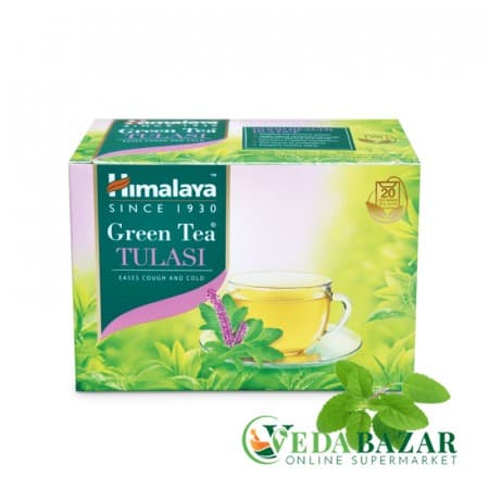 Зеленый чай Туласи (Green Tea Tulasi), 20x2 гр., Хималая (Himalaya) фото