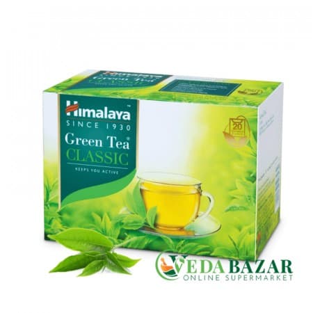 Зеленый чай Классик (Green Tea Classic), 20x2 гр., Хималая (Himalaya) фото