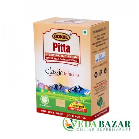 Питта травяной чай (Pitta) 20 пакетиков, Гокул (Gokul) - фото