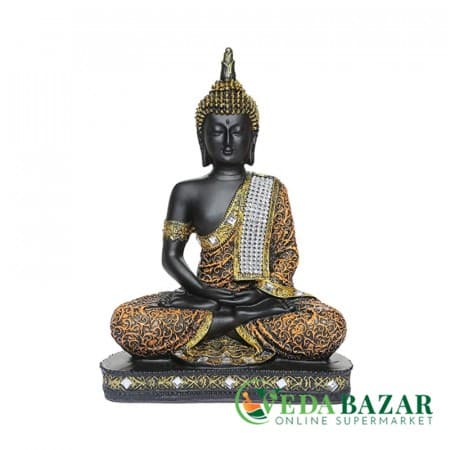 Статуя Сидящий Будда (Sitting Buddha Statue), 18.5 x 8 x 24 см, Ведабазар (Vedabazar) фото