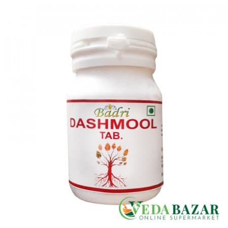 Дашамул, укрепление нервной системы (Dashmool tablets), 60 таб. , Бадри (Badri) фото