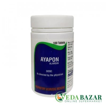 Аяпон, для улучшения свертываемости крови (Ayapon), 100 таб, Аларсин (Alarsin) фото