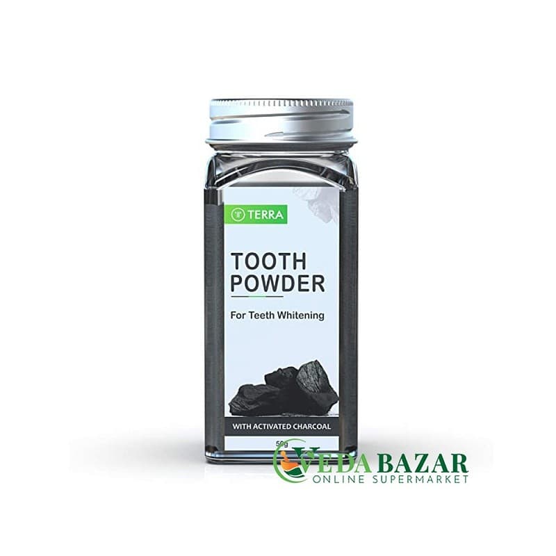 Зубной порошок для отбеливания, (Tooth Powder), 50 гр, Терра (Terra) фото