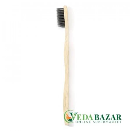 Экологичная бамбуковая зубная щетка для взрослых (Eco friendly Adult Bamboo Toothbrush), 1 штука, С В Эколайф (S V Ecolife) фото