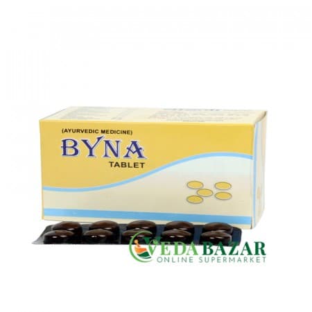 Бина, Таблетки от боли в суставах, (Byna), 200 гр, Шриджи Ремедис (Shreeji Remedies) фото