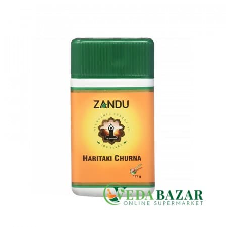 Харитаки, для укрепления здоровья организма, (Haritaki), 40 таблеток, Занду (Zandu) фото