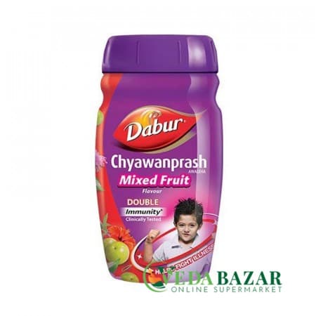 Фруктовый Чаванпраш, для укрепления иммунитета, (Chyawanprash Mixed Fruit Flavour), 500 г, Дабур (Dabur) фото