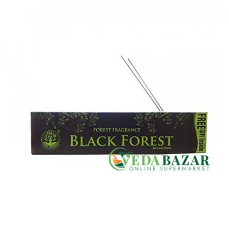 Набор благовоний Черный Лес (Black Forest incense), 50 шт в упаковке, Вриндаван фото