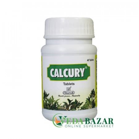 Средство для Лечения Мочекаменной Болезни Калкури (Calcury), 40 Таб, Чарак (Charak) фото