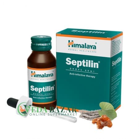 Капли для Повышения Иммунитета Септилин (Septilin drops), 60 Мл, Хималая (Himalaya) фото