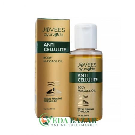 Массажное Антицеллюлитное Масло для Тела (Anti Cellulite Body Massage Oil), 110 Мл, Джовис (Jovees) фото