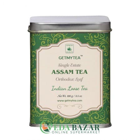 Черный Листовой Чай "Aссaм" (Black tea "Assam"), 100 Гр, Гетмити (Getmytea) фото