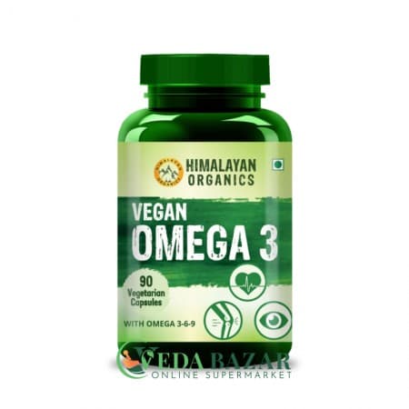 Омега 3 (Omega 3), Для Мышц, Костей, Сердца И Кожи, 90 Капсул, Хималаян Органикс (Himalayan Organics) фото