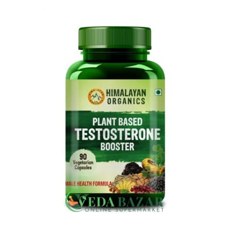 Препарат Тестостерон (Testosterone), Для Здоровья Мужчин, 90 Капсул, Хималаян Органикс (Himalayan Organics) фото