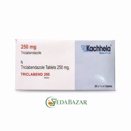 Триклабенд (Triclabend) 250 мг, 4 таб. (один блистер), от паразитов (Kachhela) фото